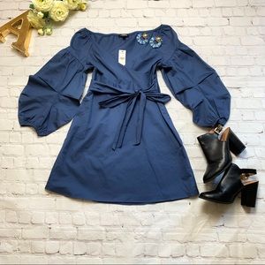 Express | Dresses | Sz 2 |Off Shoulder Puff Sleeve